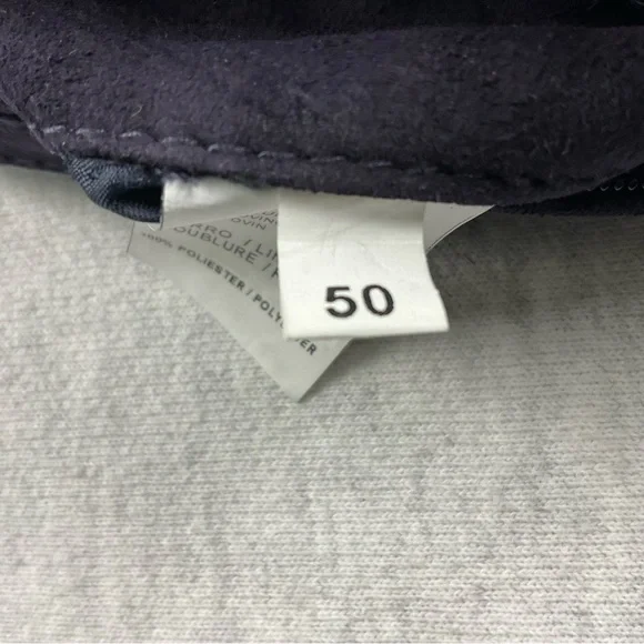 SEBASTIEN JAMES COLLECTION SJ-6004 JAROD SUEDE MEN’S BLAZER JACKET SIZE:50 NAVY